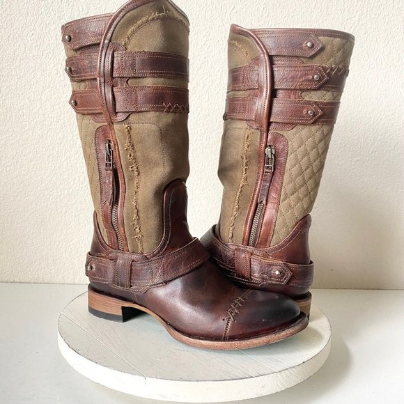 Lane Boots Shoes Lane Dustoff Womens Western Boots 75 Sage Brown